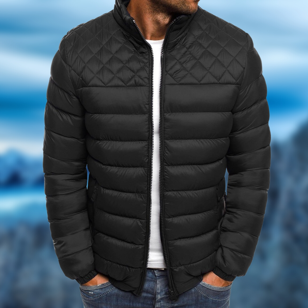 Praktische Herrenjacke Winddicht Leicht Wasserabweisend