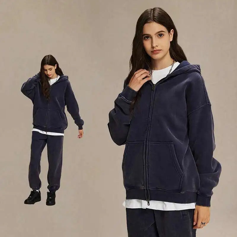 Weicher Hoodie Pullover Fleece Haube Bequem
