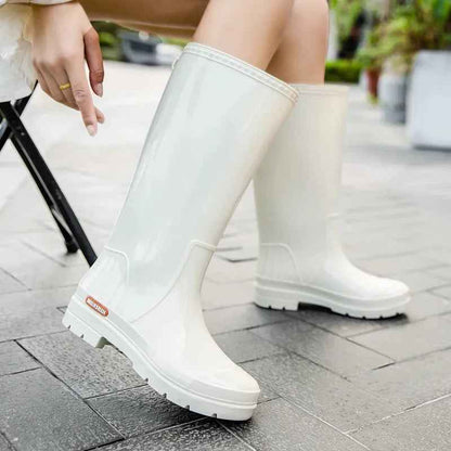 Wasserdichte Regenstiefel Frauen | Stilvolle Gummistiefel Rutschfest