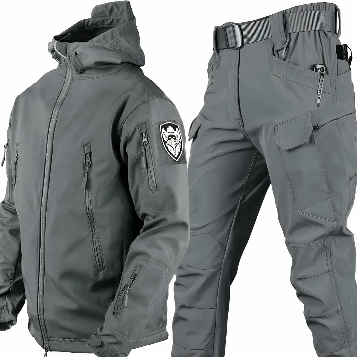 Taktische Outdoor Jacke Hose Set Waterproof Männer