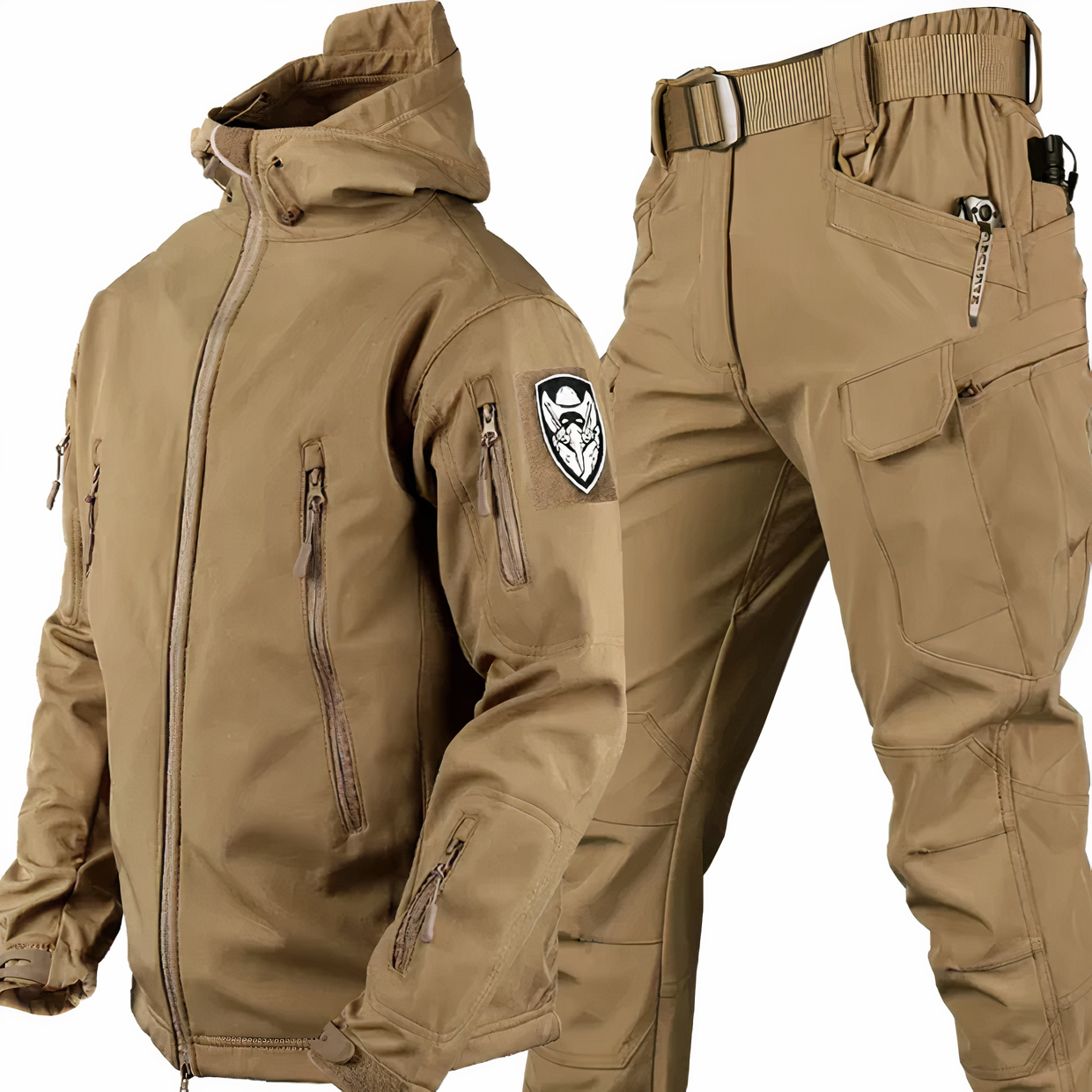 Taktische Outdoor Jacke Hose Set Waterproof Männer