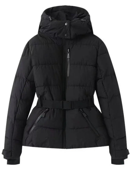 Modische Skijacke Damen Elegant Schnitt
