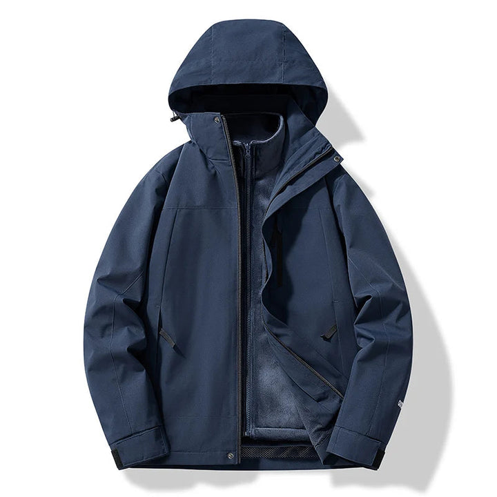 Damen Ski-Jacke Warm Winddicht Kapuze