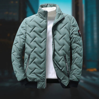 Stilvolle Herren Steppjacke