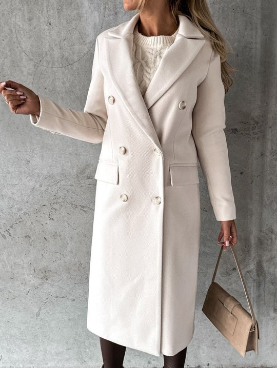 Eleganter Damenmantel Modern Schnitt