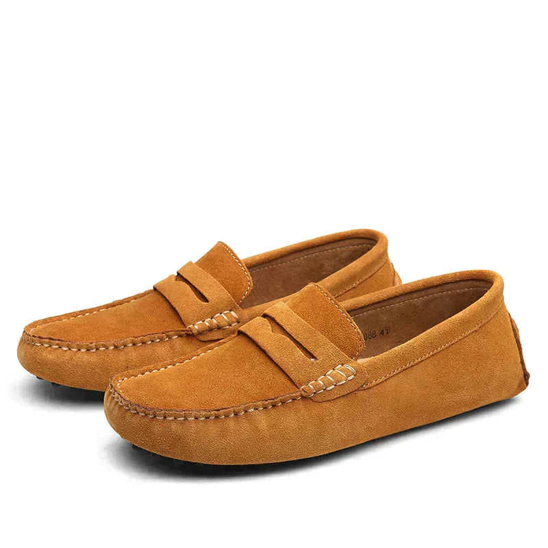 Bequeme Herren Mokassins Wildleder