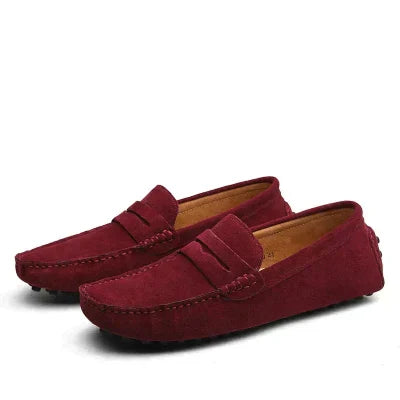 Bequeme Herren Mokassins Wildleder