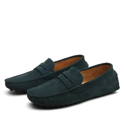 Herren Mokassins Wildleder Schuhe Elegant