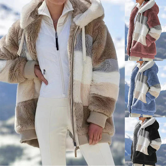 Weiche Damenjacke Warm Angora - IdealeKleiden