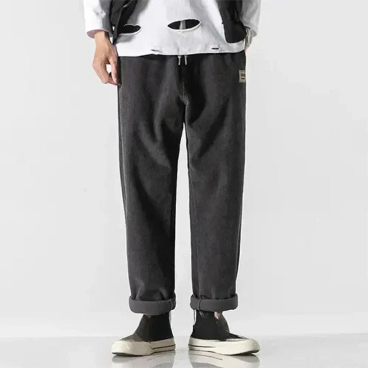 Herren Cordhose Oversized Bequem Weich