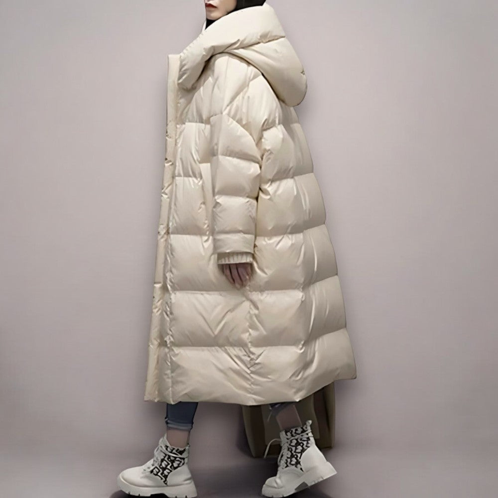 Stylische Daunenjacke Damen Elegant Warm