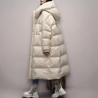 Stylische Daunenjacke Damen Elegant Warm