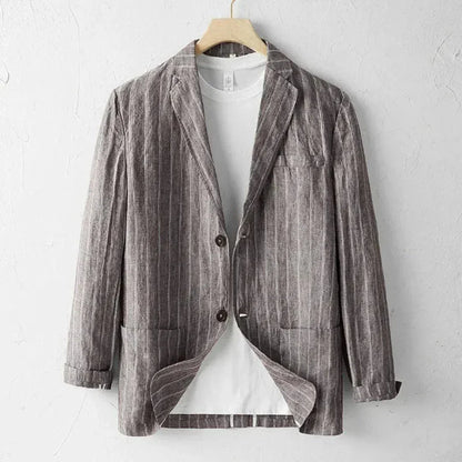 Stylisher Streifen Blazer Sommer