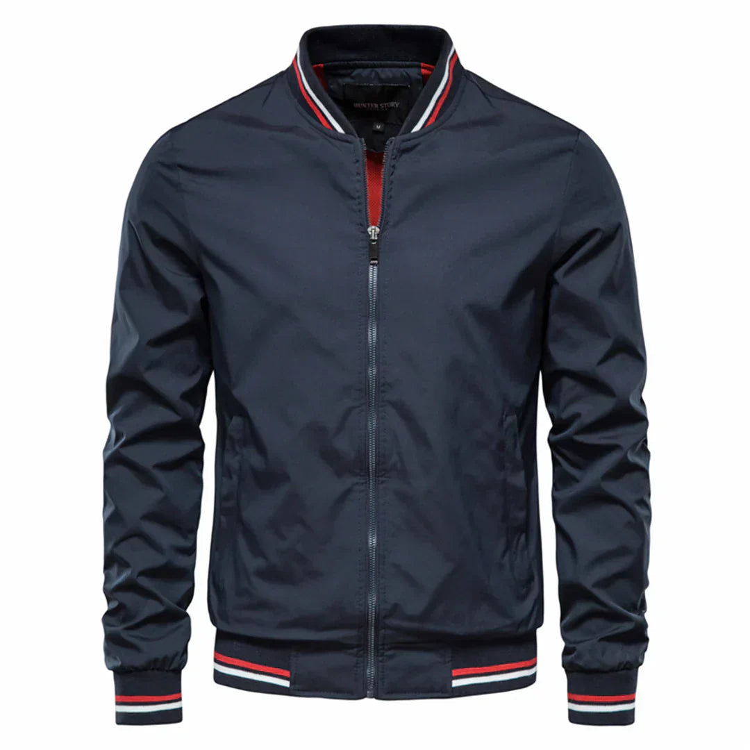 Leichte Herren Bomberjacke Sportlich