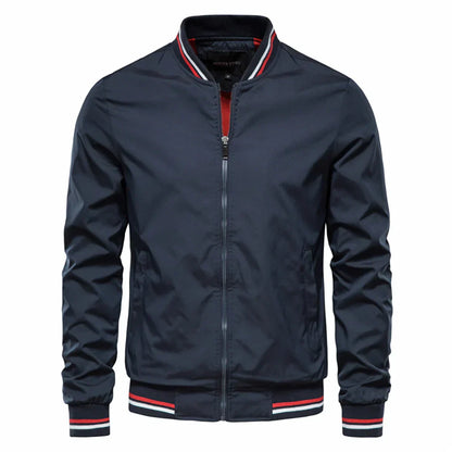 Leichte Herren Bomberjacke Sportlich