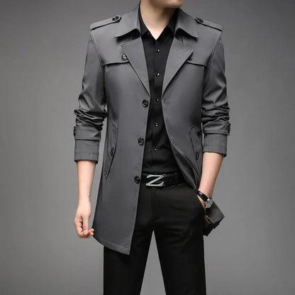 Modisches Jeanshemd Herren