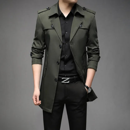 Modisches Jeanshemd Herren