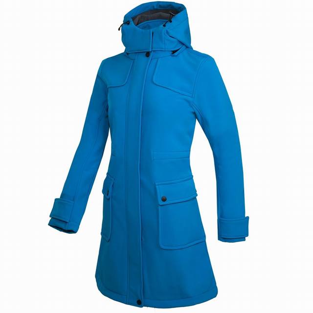 Damen Winterjacke Kapuze Reißverschluss Wasserdicht - IdealeKleiden
