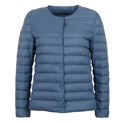 Ultraleichte Daunenjacke Damen - IdealeKleiden