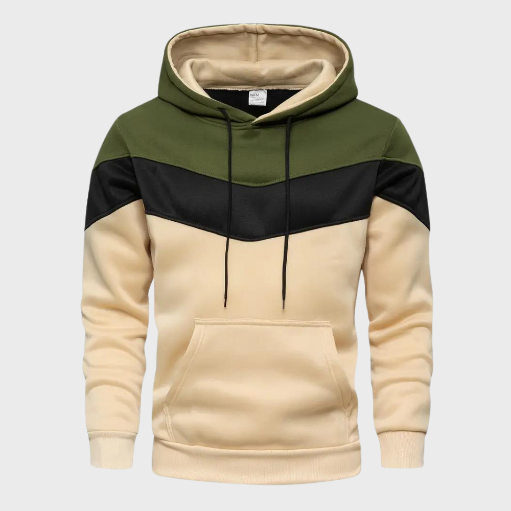 Moderner Herren-Hoodie mit Verstellbarer Kapuze