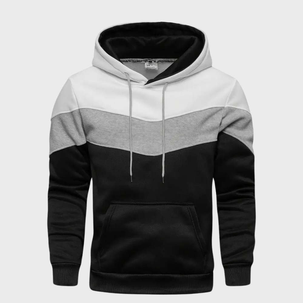 Moderner Herren-Hoodie mit Verstellbarer Kapuze