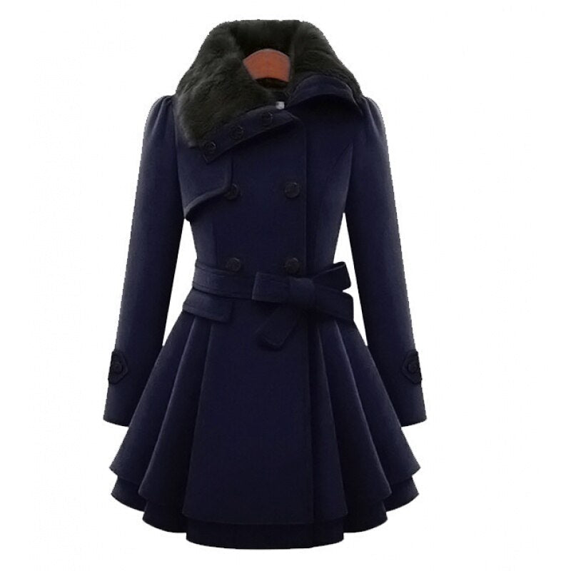 Elegante Damenjacke Gürtel Waistcoat