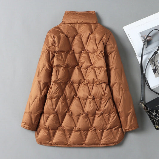 Warmes Daunenjacke Damen Winter - IdealeKleiden