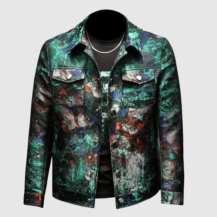 Elegante Damenjacke Grün von Lorenzo Vitali