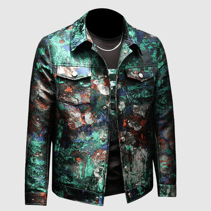 Elegante Damenjacke Grün von Lorenzo Vitali - IdealeKleiden