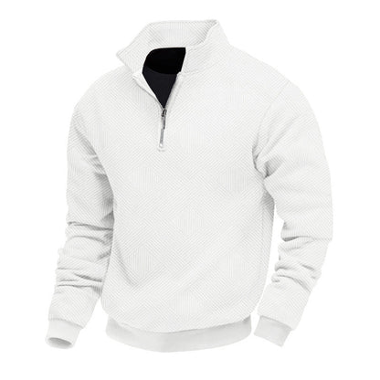 Herren Strickpullover Halbzipper Warm & Elegent