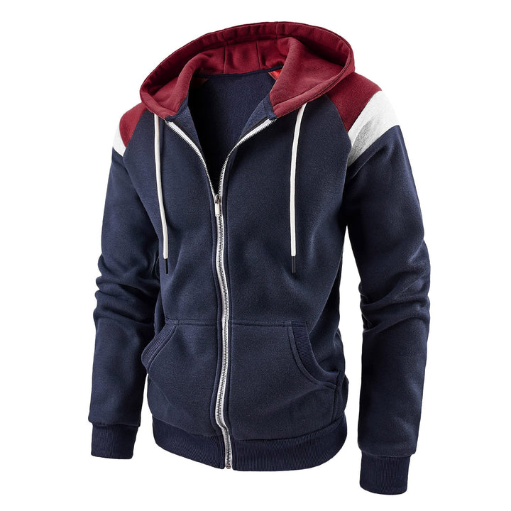 Herren Sportzipper Kapuze Modern Style