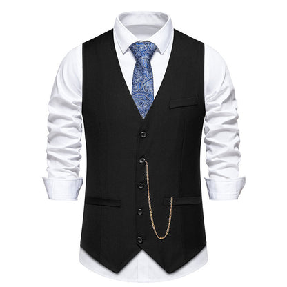 Herren Anzugweste Elegant Klassisch Modern