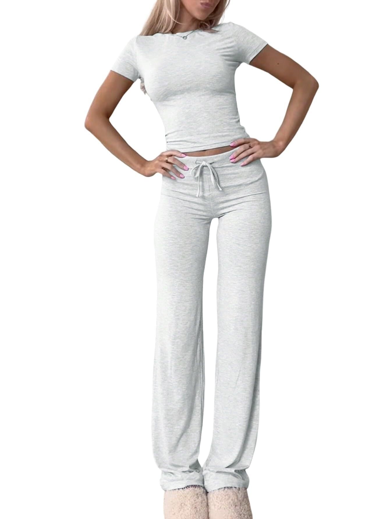Damen Lounge Set Figurbetonter Style Bequem