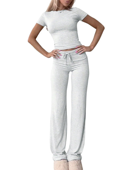 Damen Lounge Set Figurbetonter Style Bequem
