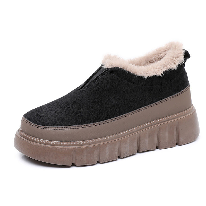 Damen Winter-Slipper Weich Plüsch Rutschfest