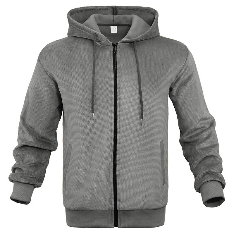 Herren Sport-Hoodie Atmungsaktiv Taschen
