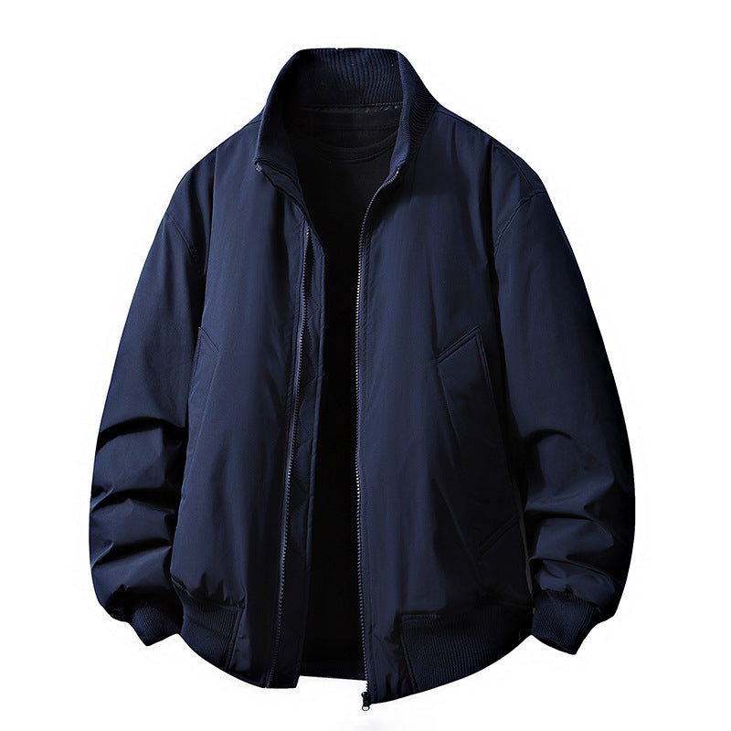 Herren Lederjacke Elegant Slim Fit Design
