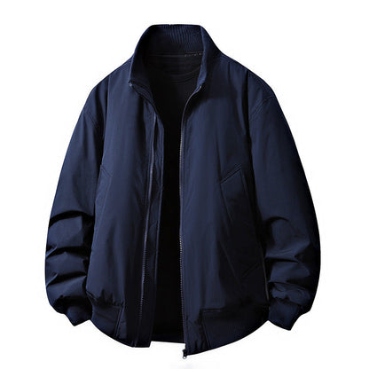Herren Lederjacke Elegant Slim Fit Design