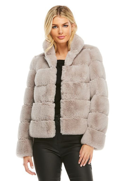 Damen Winterjacke Daunenfüllung Hochkragen Style
