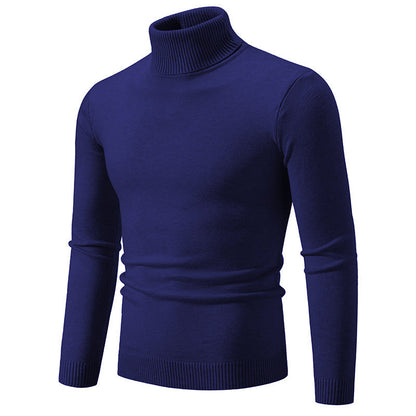 Herren Rollkragenpullover Feine Baumwolle Elegantes Design