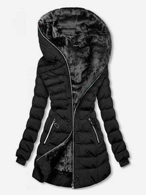 Damen Winterjacke Wärme Isoliert Stylish