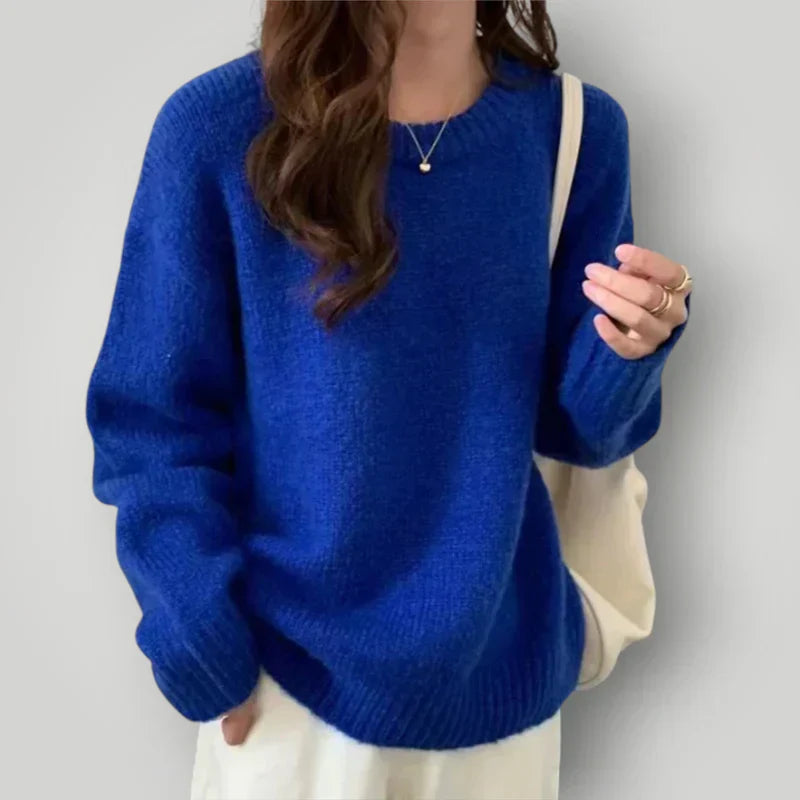 Damen Pullover Warm Strick Design