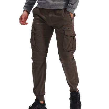 Herren Cargo-Hosen Bequem Praktisch Elastisch