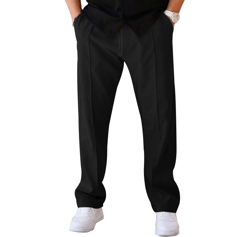 Herren Freizeithose Elegant Gerader Schnitt