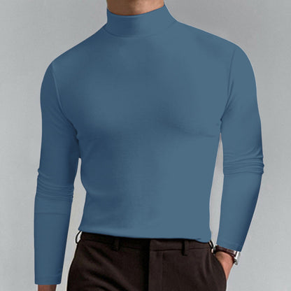 Herren Rollkragenpullover Schick Modern