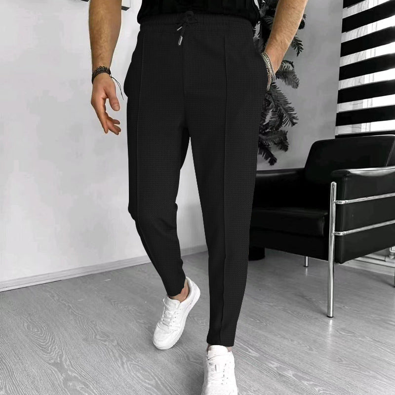 Herren Freizeithose Elegant Elastisch Mit Taschen