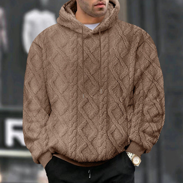 Herren Pullover Kuschelweich Strukturdesign