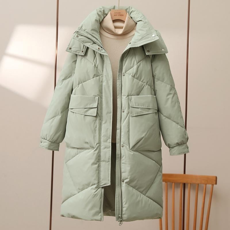 Praktische Steppjacke Mit Kapuze