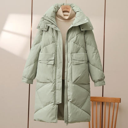 Praktische Steppjacke Mit Kapuze