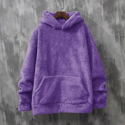 Weiche Damen Fleece Hoodie Bequem Elegant